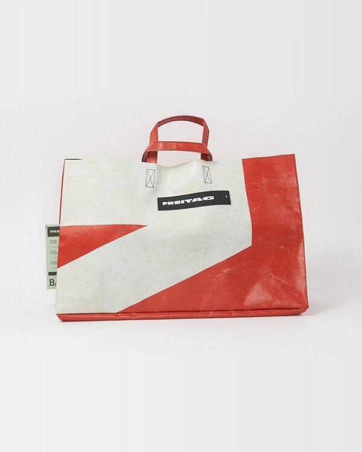 Freitag Messenger - F260 Miami Wide - red white