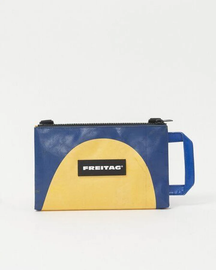 Freitag Messenger - F272 EDDIE - yellow blue