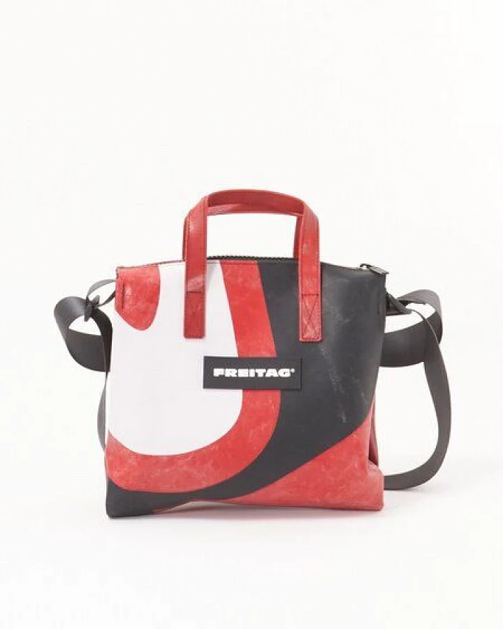 Freitag Messenger - F274 RUBY - black red white