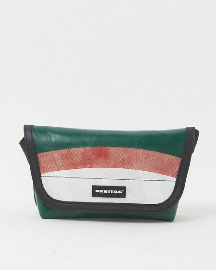 Freitag Messenger - F40 Jamie - green white orange