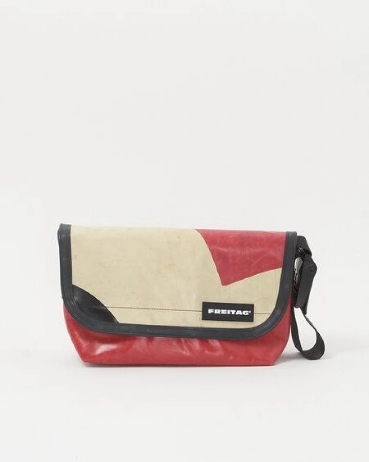 Freitag Messenger - F41 Hawaii Five - O - red beige