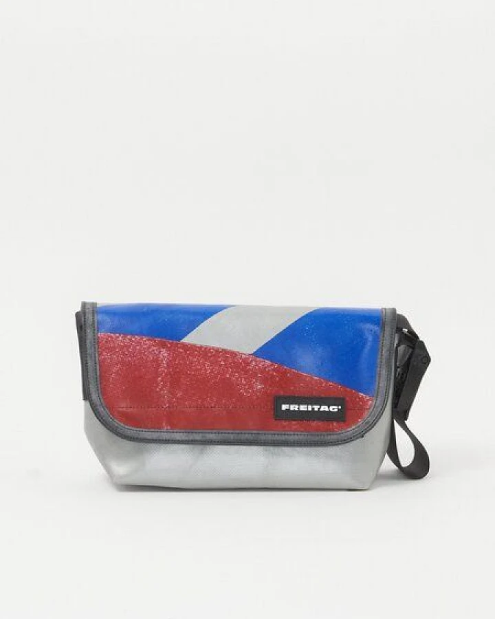 Freitag Messenger - F41 Hawaii Five - O - silver blue red