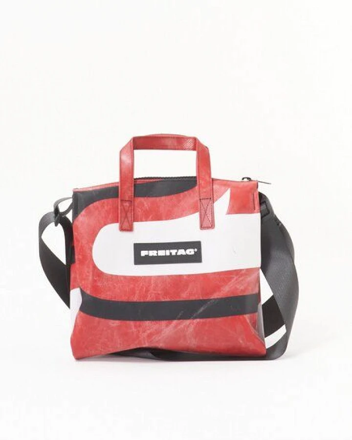 Freitag Messenger - F274 RUBY - red white black