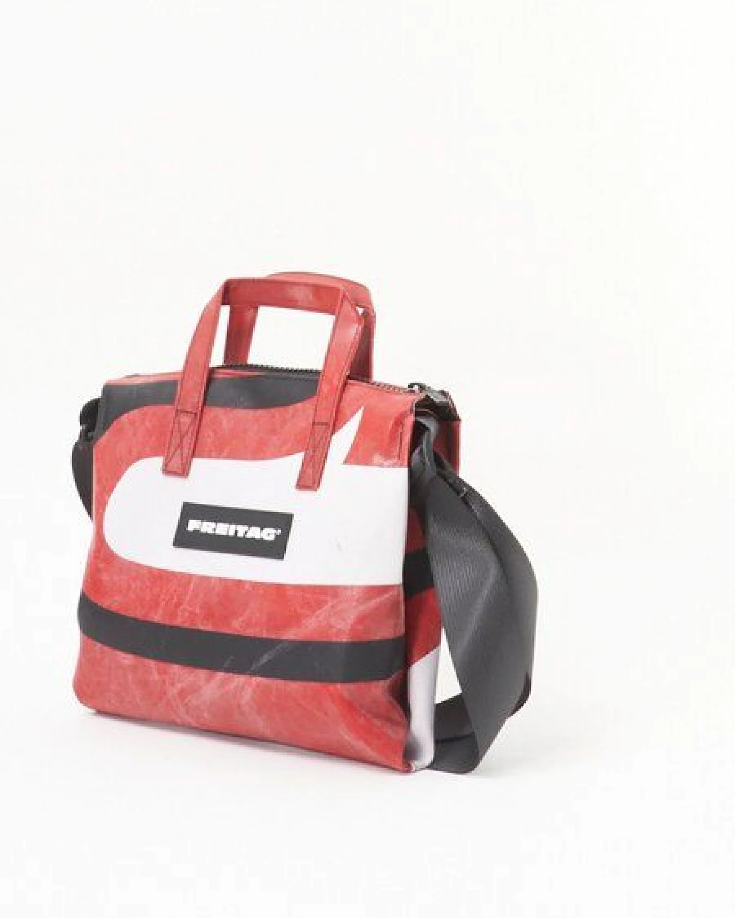 Freitag Messenger - F274 RUBY - red white black – Ansicht 2