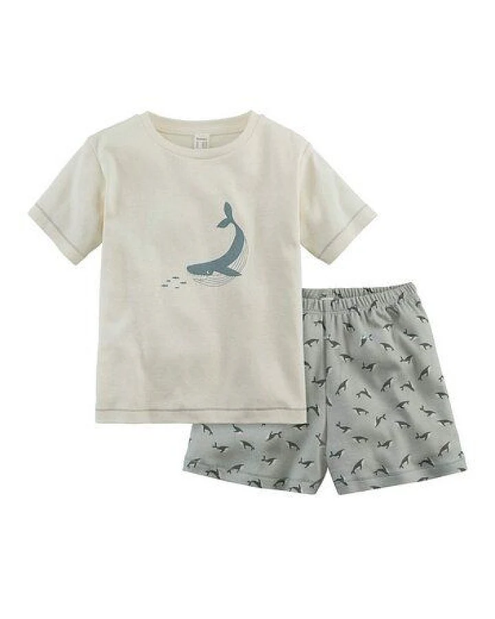 Produktseite: hessnatur Pyjama Regular aus reiner Bio-Baumwolle