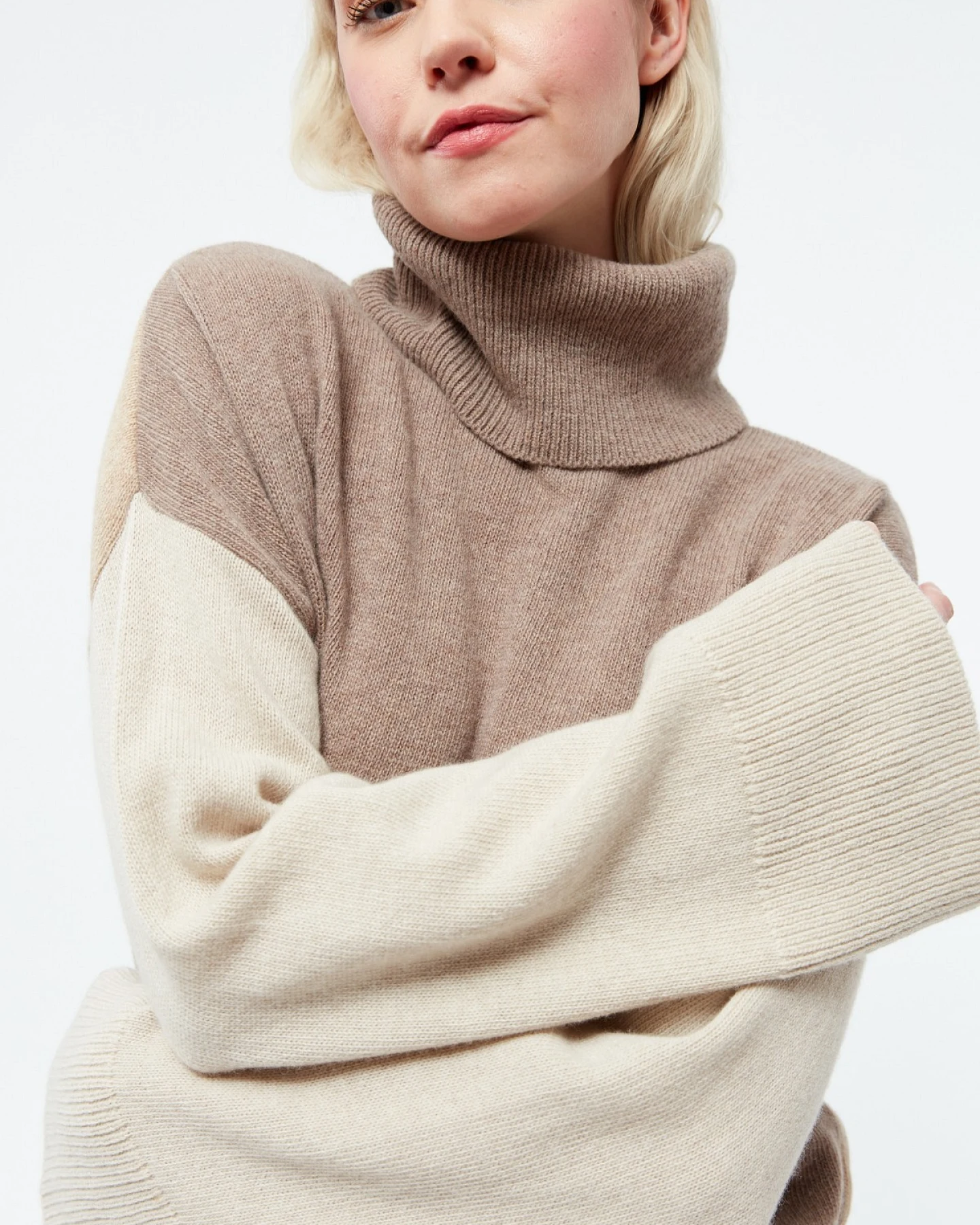 Wollpullover GBLea Beige – Ansicht 4