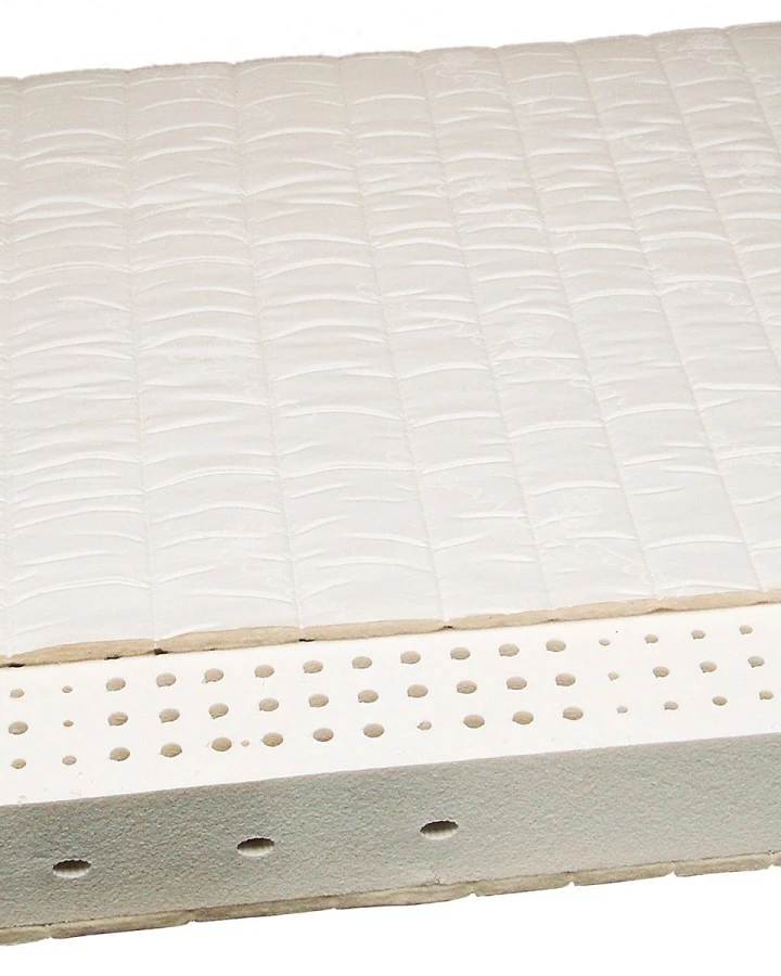7 Zonen Bio-Naturlatex-Matratze Somna premium extra, sehr fest 80 x 200 cm, Höhe ca. 17 cm, bis ca. 95 kg