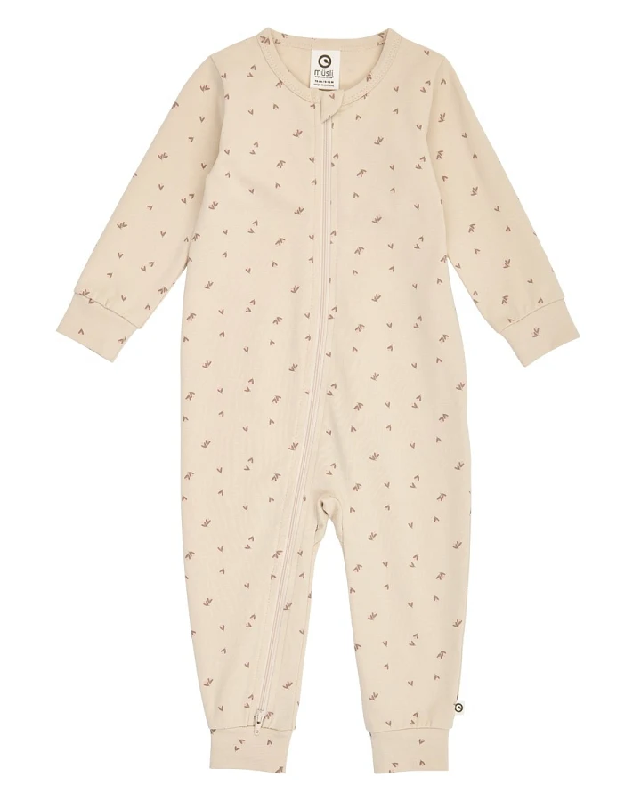 Baby Strampler Oak/Walnut/Blush 62