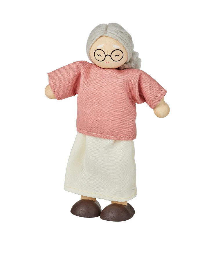 PlanToys - Biegepuppe "Oma Teint hell"
