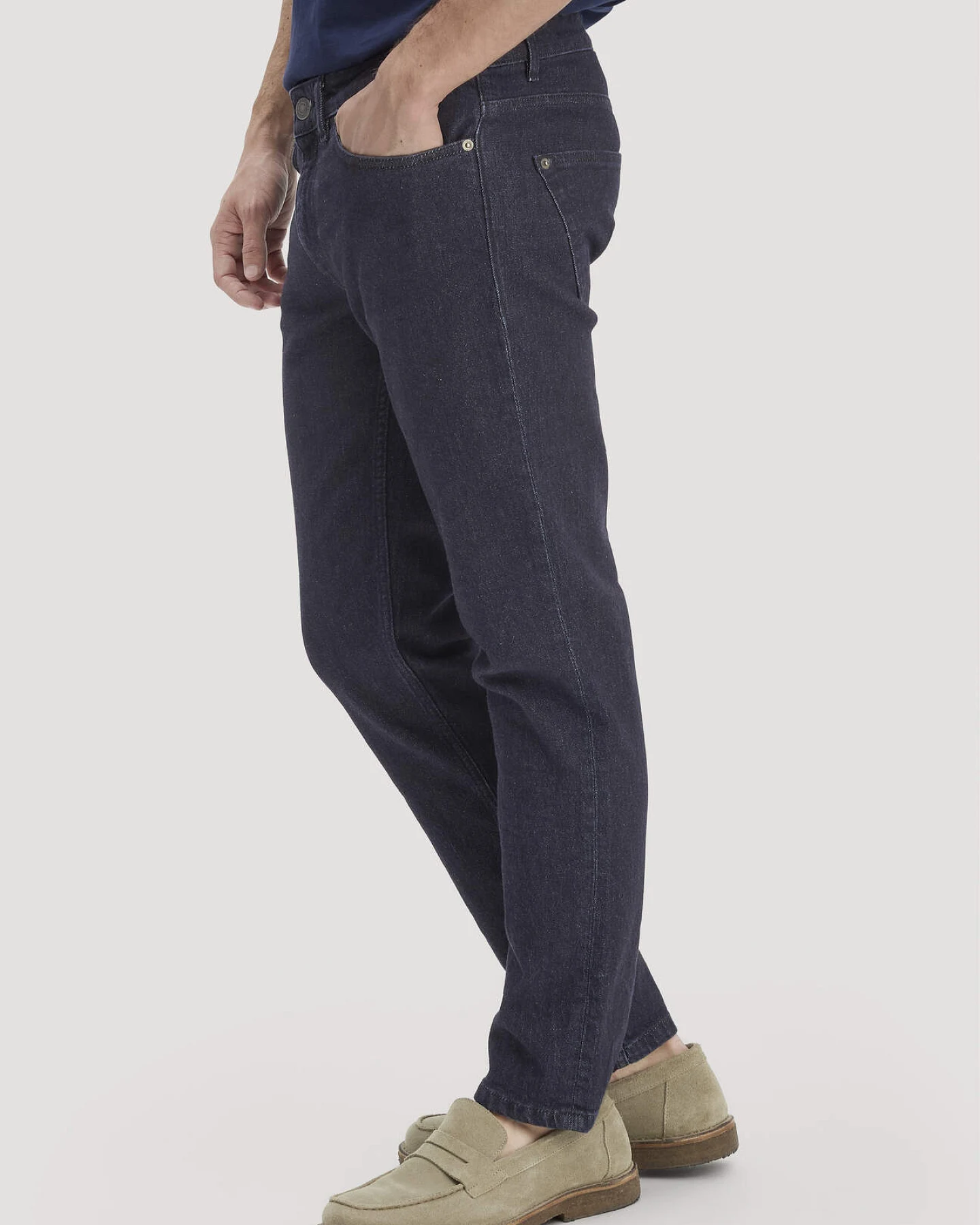 hessnatur Herren Jeans JASPER Slim aus Bio-Denim - blau - Größe 31/30 – Ansicht 4