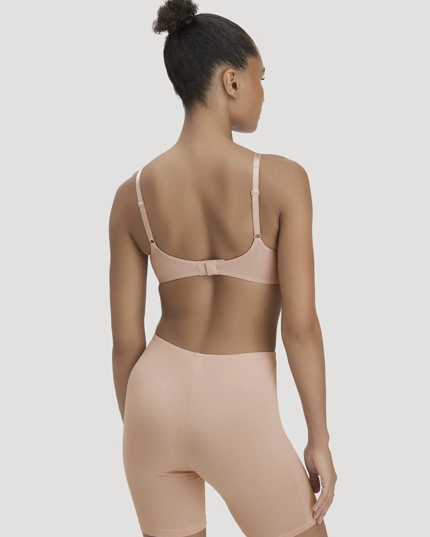 hessnatur Damen Shorts High Waist PURE FLOW aus TENCEL™ Modal - rosa - Größe 40 – Ansicht 2
