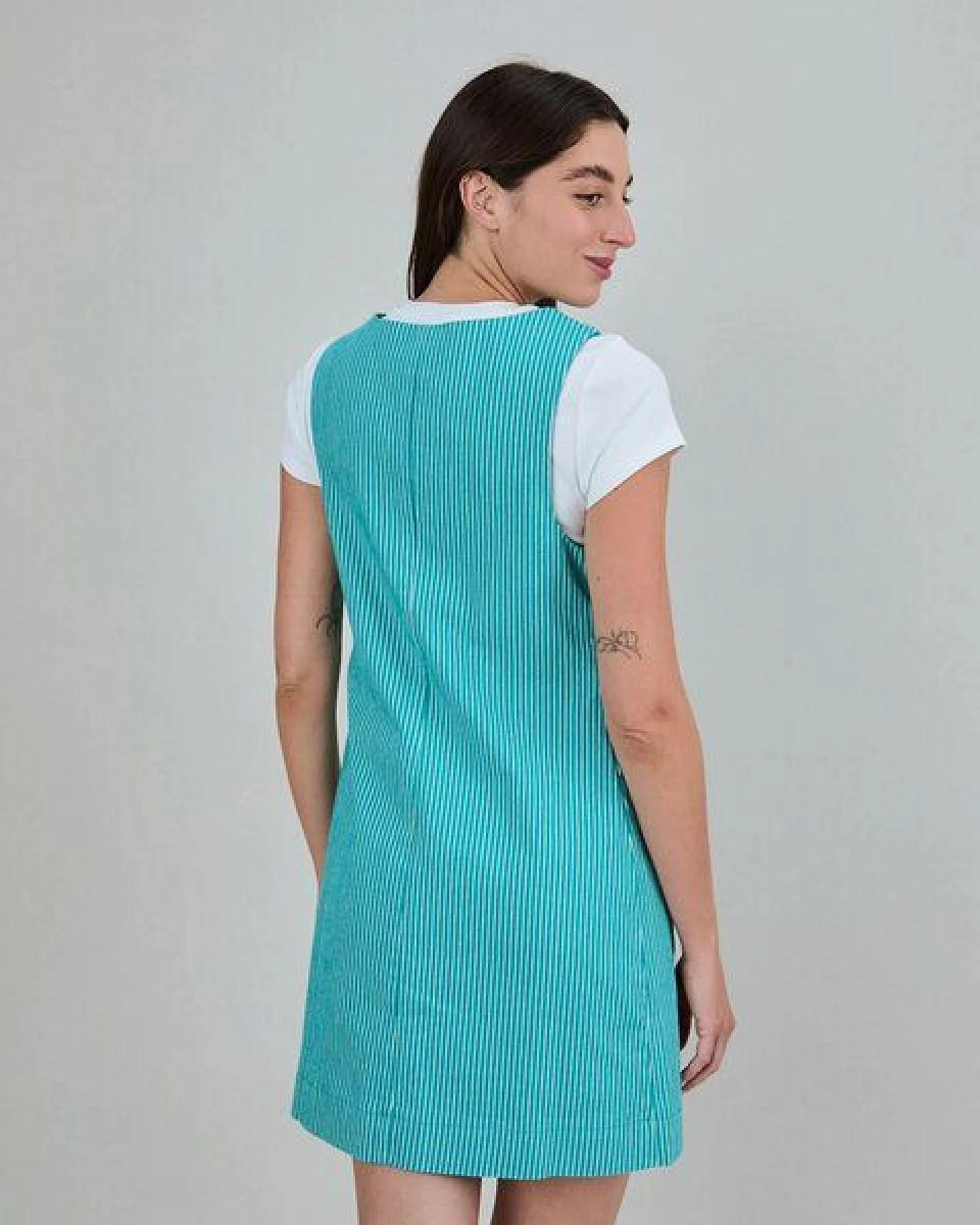 Brava Fabrics Denim Stripes Short Dress – Ansicht 2