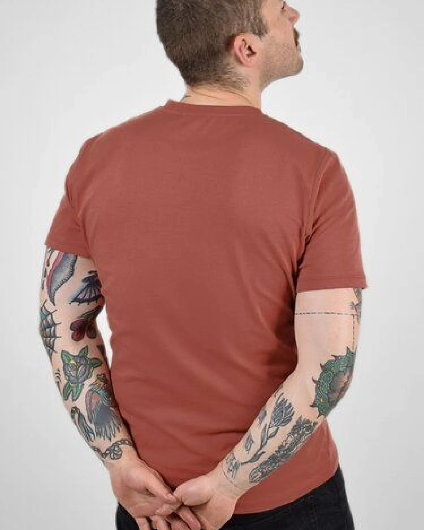 Mrs.Hippie Herren T-Shirt "Boo" aus Bio-Baumwolle – Ansicht 2