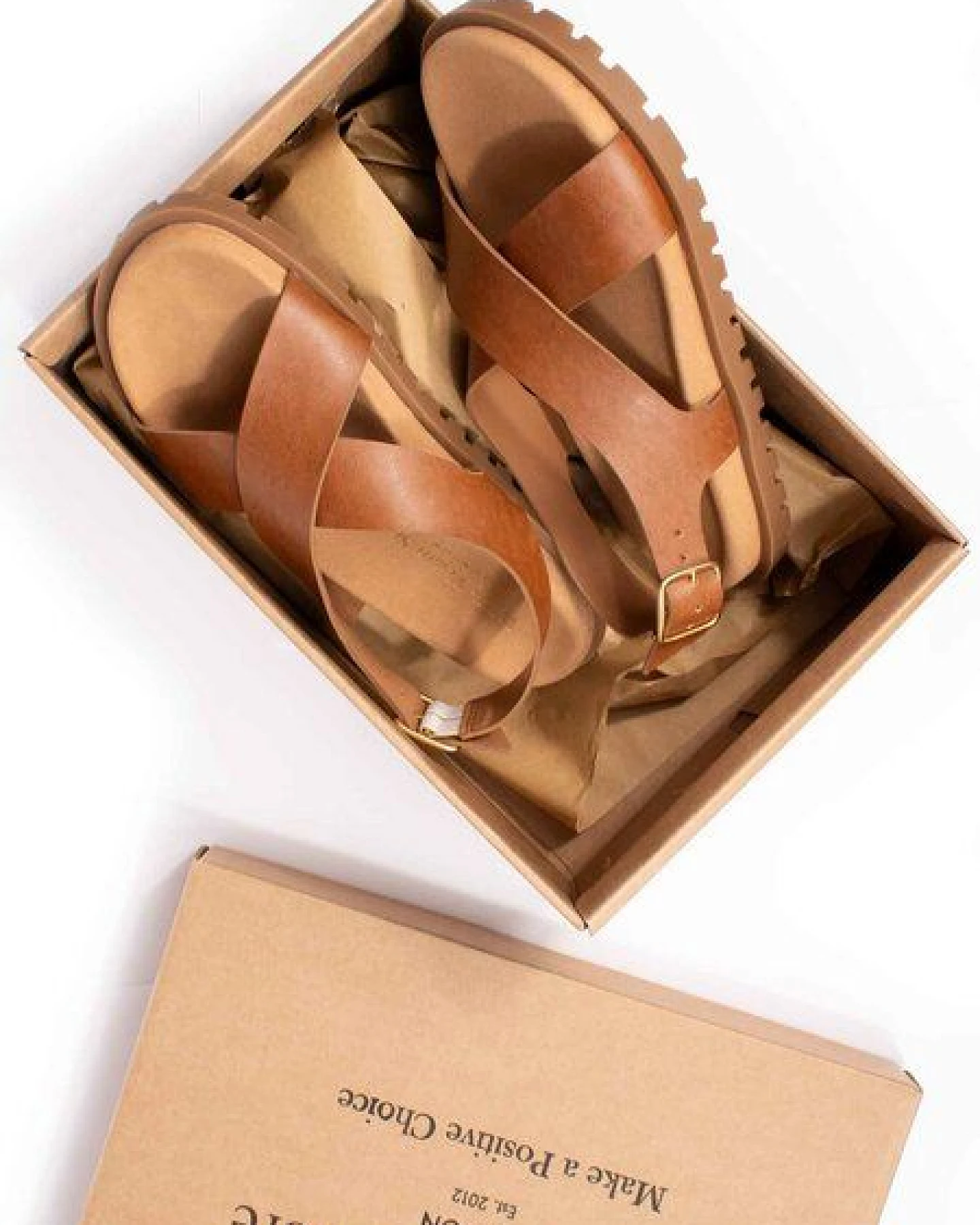 Wills Vegan Stores Cross-Over-Fußbett-Sandalen – Ansicht 2