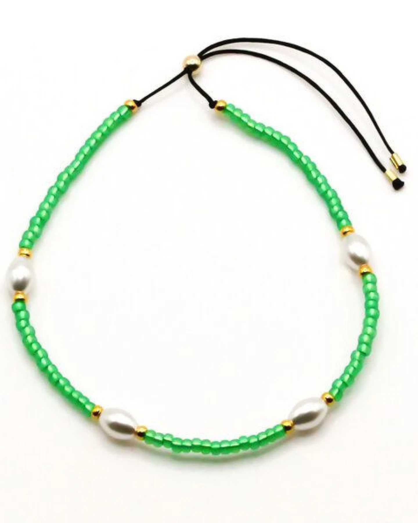 juni Tila Armband-Set Silk Emerald - gefertigt in Deutschland – Ansicht 3