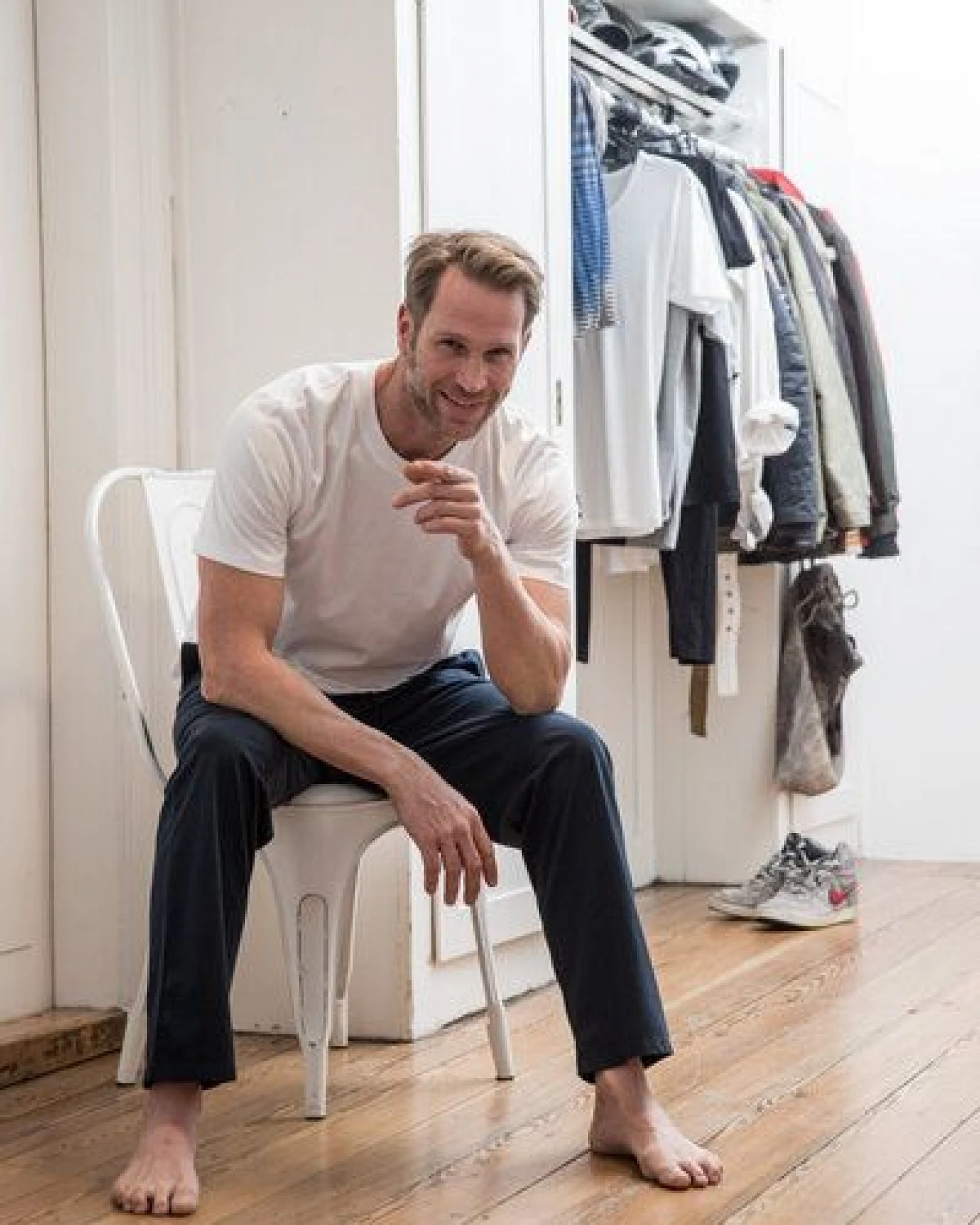 Haasis Bodywear Herren Pyjamahose lang mit Seitentaschen, Single Jersey, reine Baumwolle – Ansicht 2