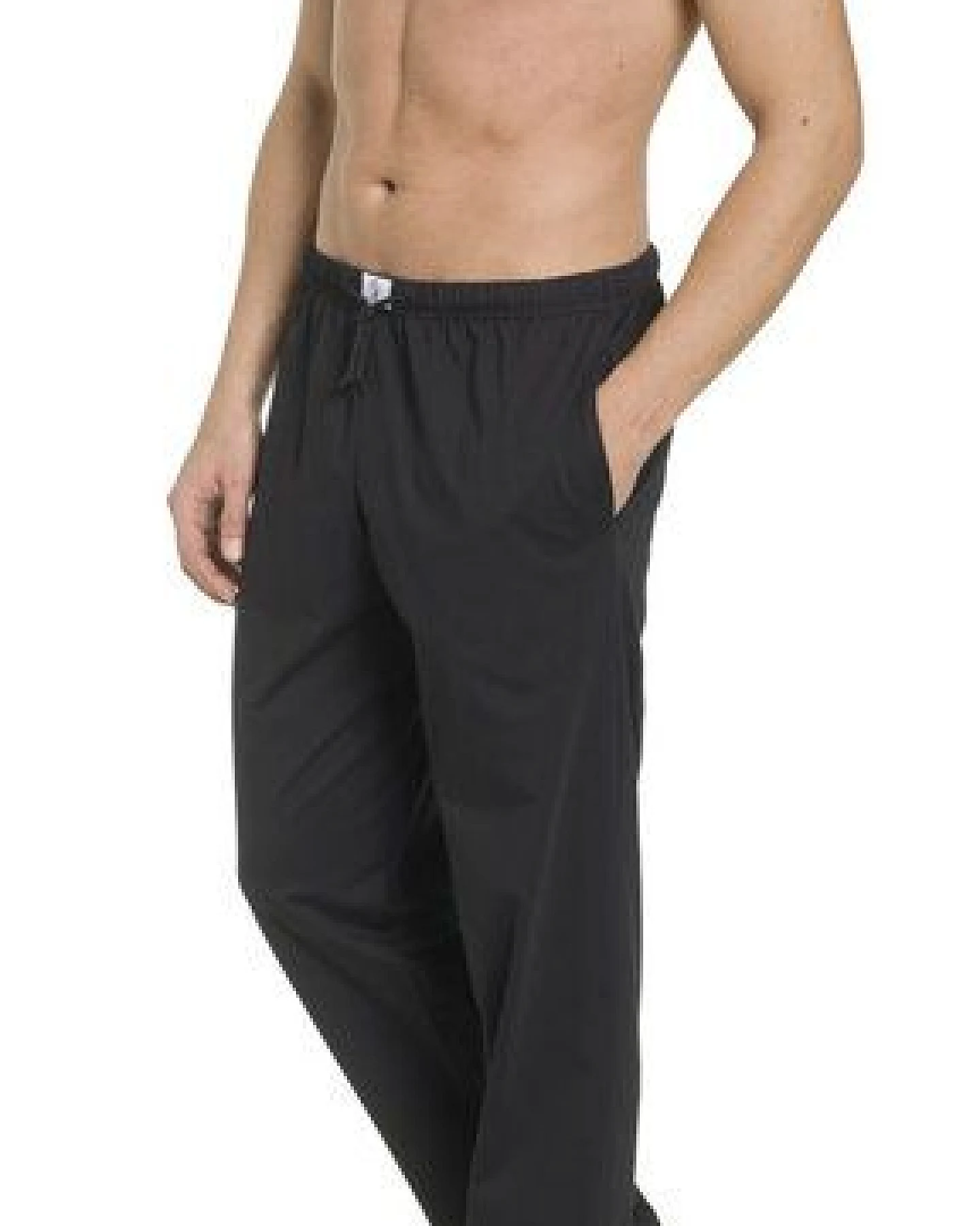 Haasis Bodywear Herren Pyjamahose lang mit Seitentaschen, Single Jersey, reine Baumwolle – Ansicht 4
