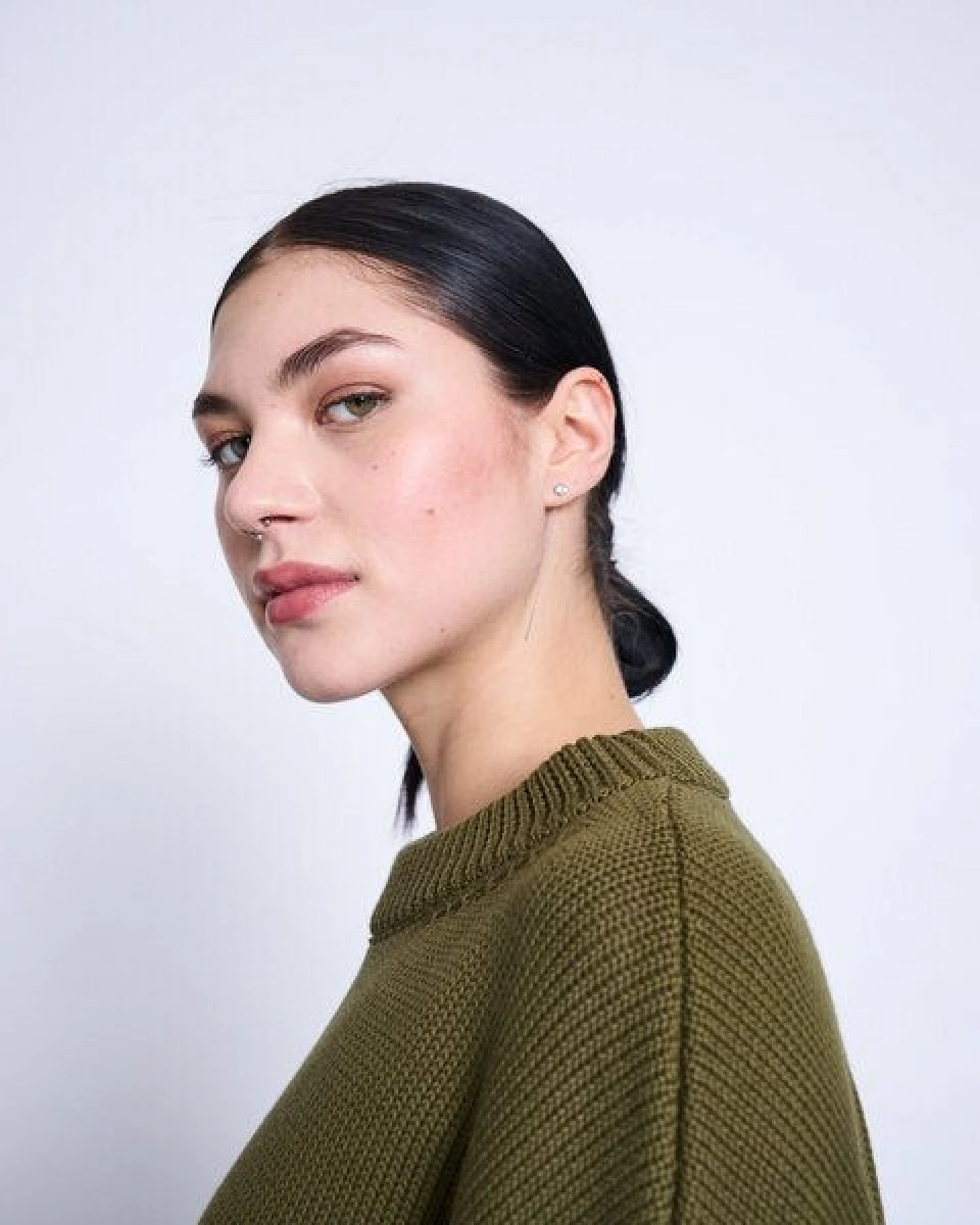 JAN 'N JUNE Strickpullover YAGMUR mit Rippbündchen GOTS – Ansicht 4