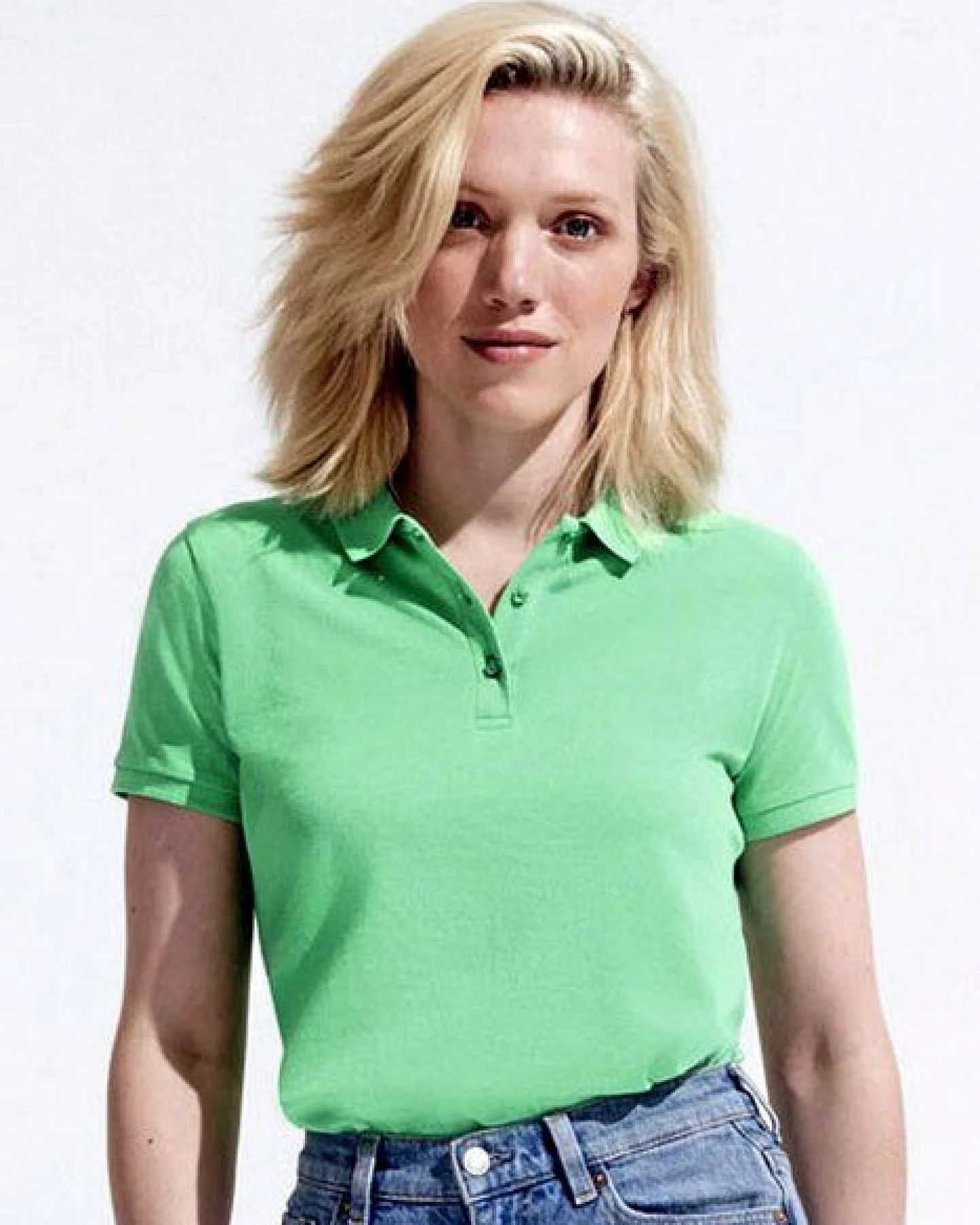 Sol's Damen Polo Shirt Kurzarm Bio - Baumwolle – Ansicht 2