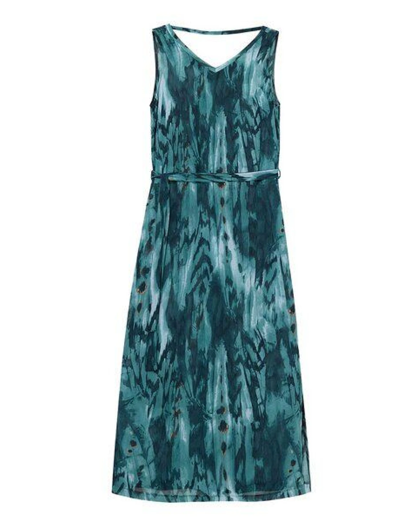 WiDDA berlin Maxikleid mit Aquarell Print aus TENCEL® – Ansicht 4