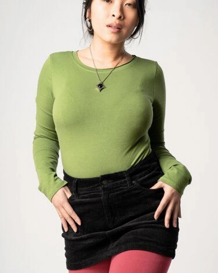 Mrs.Hippie Bio-Langarmshirt „Lora“ – dein Everyday-Liebling