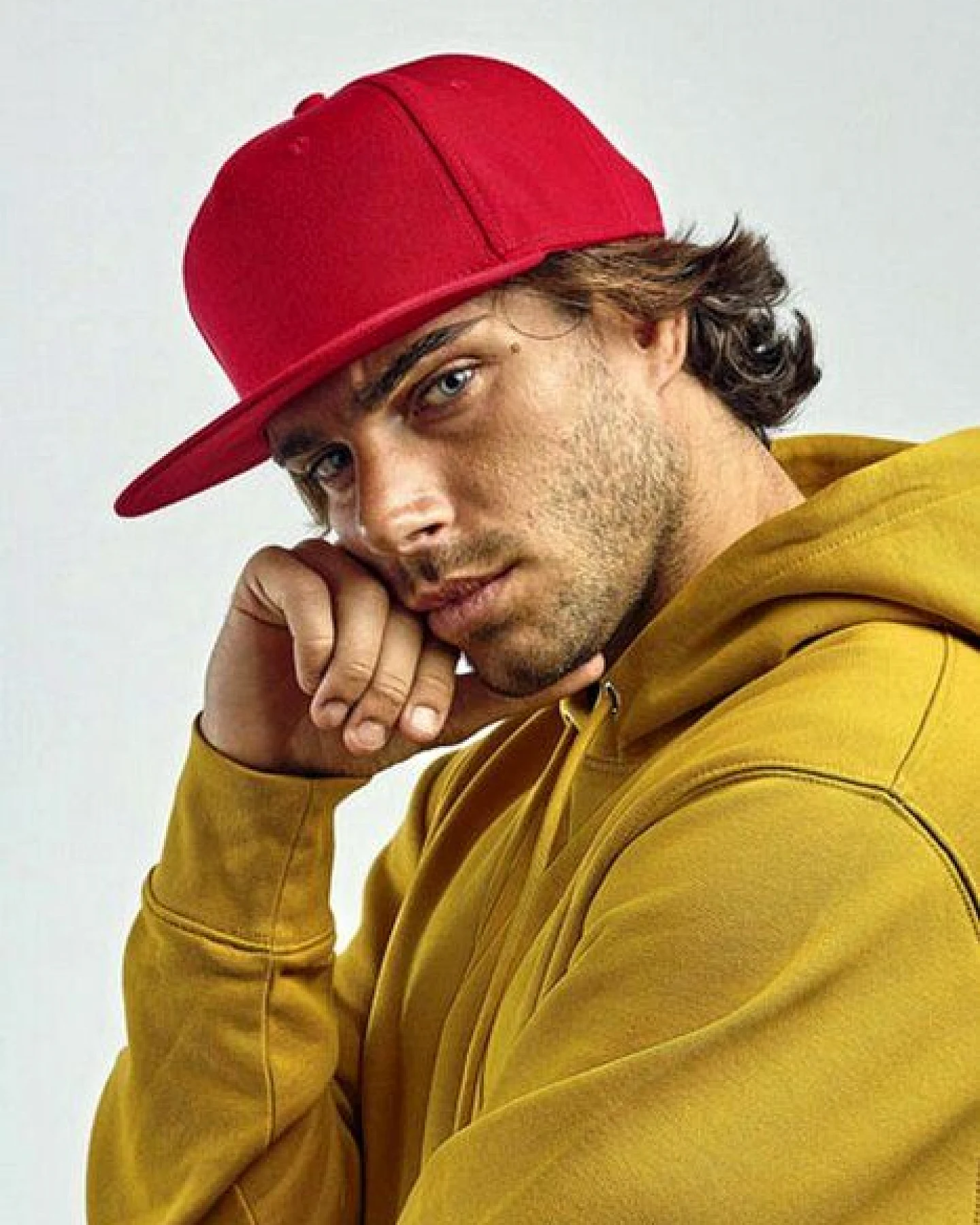 Atlantis Headwear Atlantis recycelte Flat-Cap mit Kunststoffverschluss – Ansicht 2