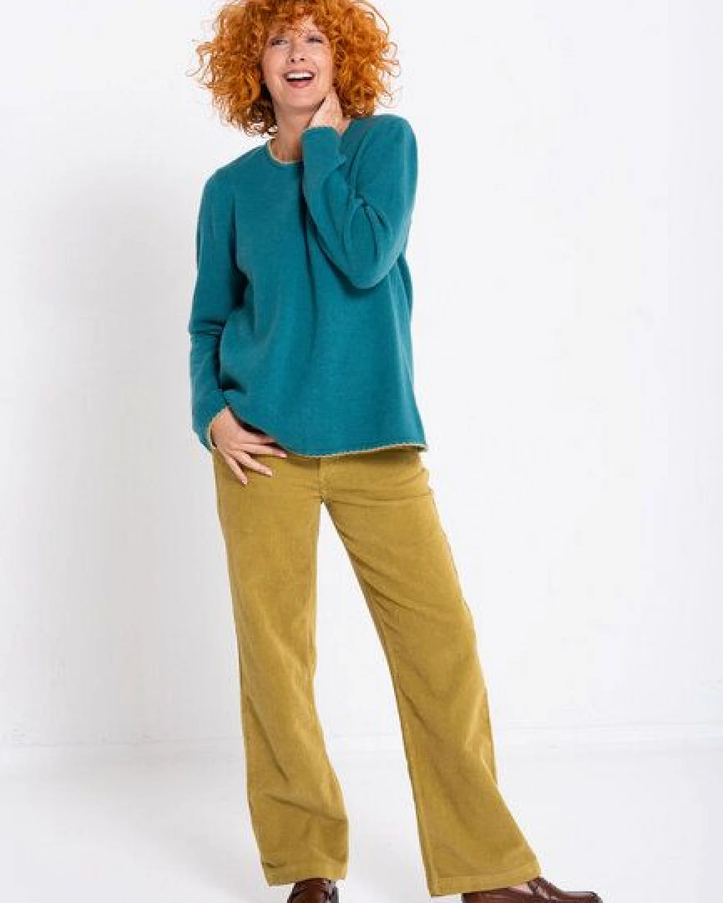 Heidekönigin Hose Breitcord - GOTS – Ansicht 2
