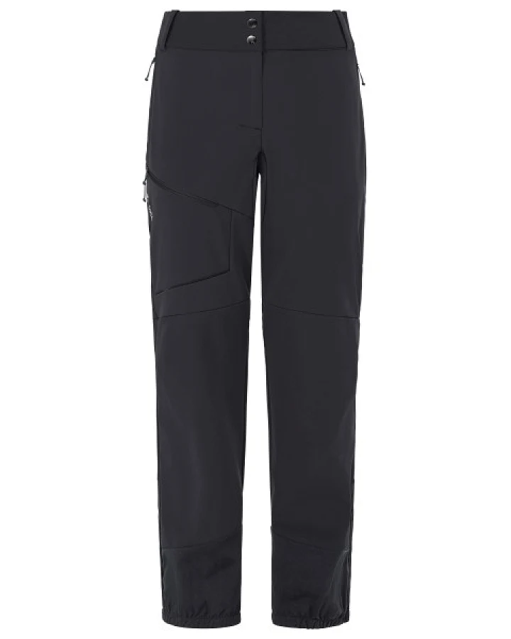 Vaude - Women's Larice Pants V - Skitourenhose Gr 36 - Short schwarz/grau
