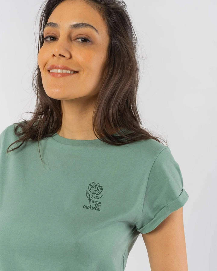 Flower Wear The Change Frauen T-Shirt