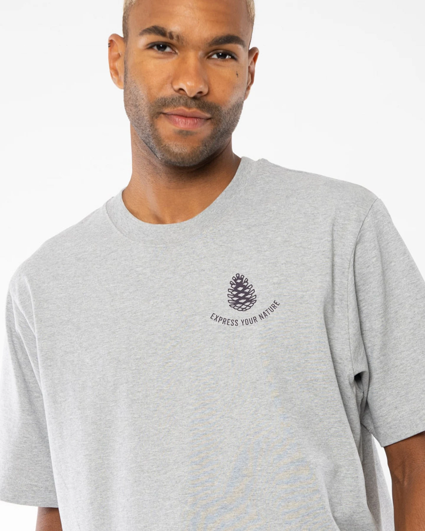 Become Part of Nature Relaxed Fit T-Shirt für Männer – Ansicht 2