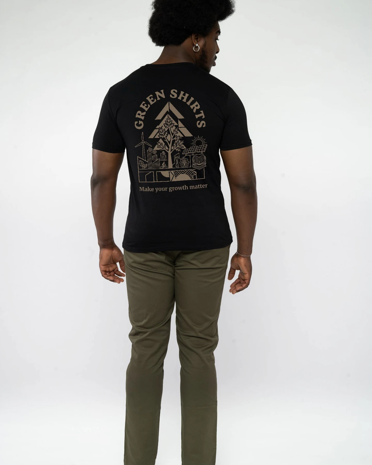 Make Your Growth Matter Men T-Shirt für Männer – Ansicht 3