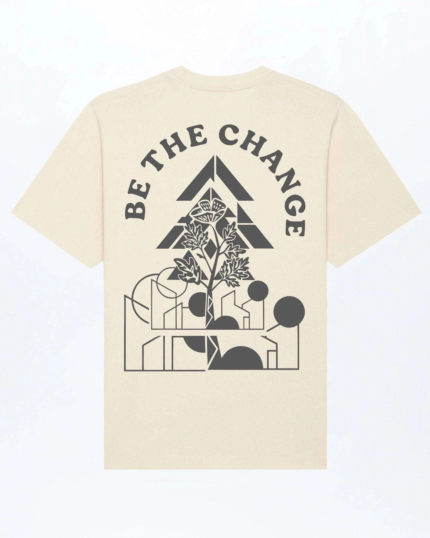 Be The Change Men Relaxed Fit T-Shirt für Männer – Ansicht 2