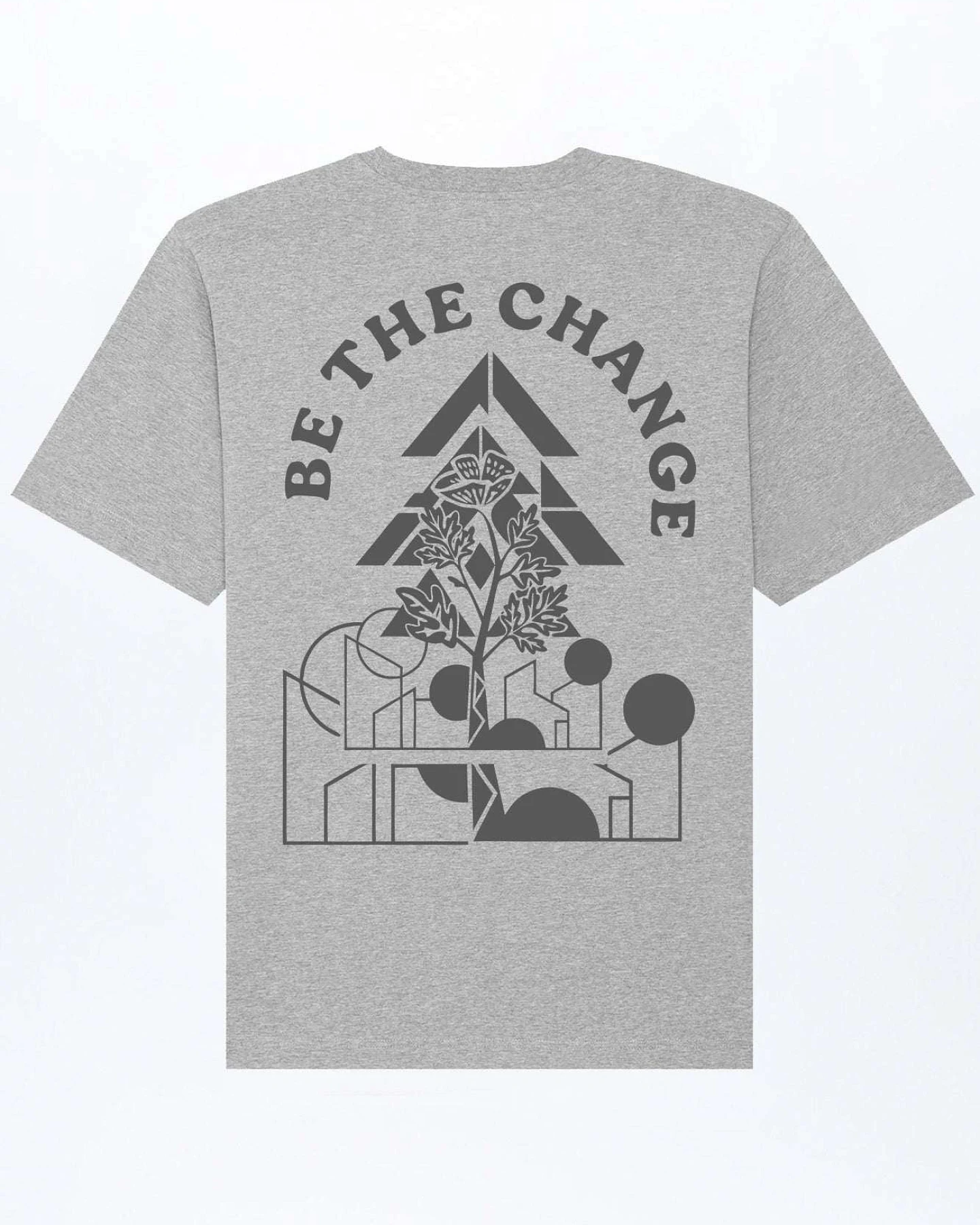 Be The Change Men Relaxed Fit T-Shirt für Männer – Ansicht 2
