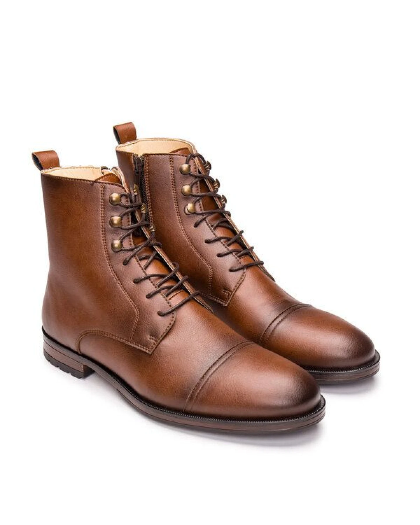 Nae Vegan Shoes NAE Lore Brown - Vegane Derby- Boots – Ansicht 2