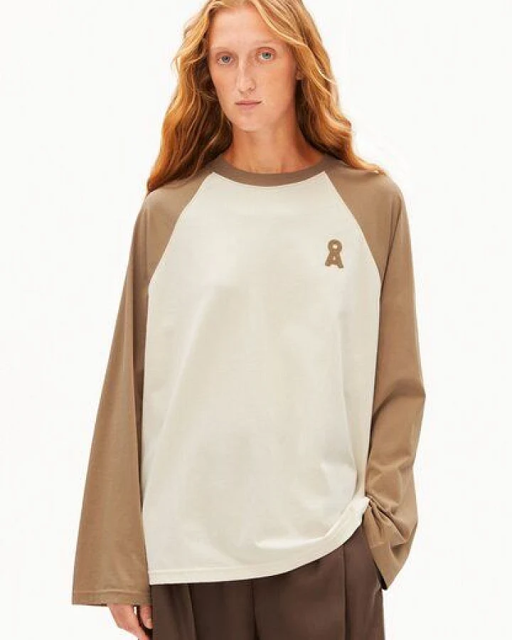 ARMEDANGELS ICONIC Å RAGLAN Damen Longsleeve aus 100% Bio-Baumwolle