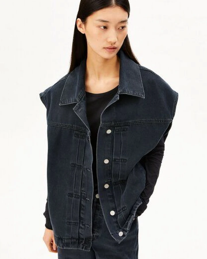 ARMEDANGELS OVERSIZED Damen Weste aus 100% Bio-Baumwolle
