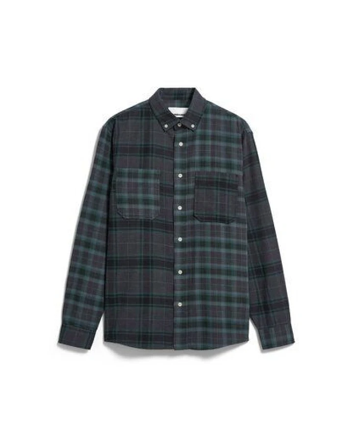Produktseite: ARMEDANGELS PATCHWORK Herren Hemd aus 100% Bio-Baumwolle