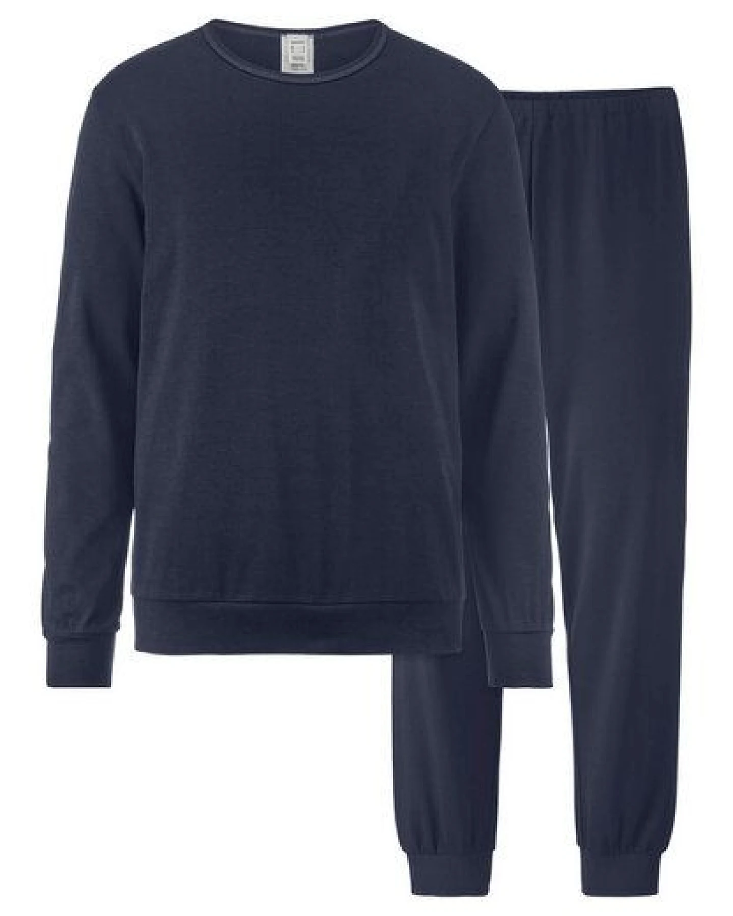 hessnatur Pyjama Regular PURE NATURE aus reiner Bio-Baumwolle – Ansicht 2