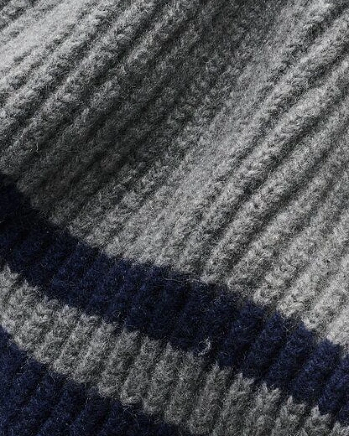 ARMEDANGELS STRIPE REC WOOL Unisex Schal aus 100% recycelter Wolle