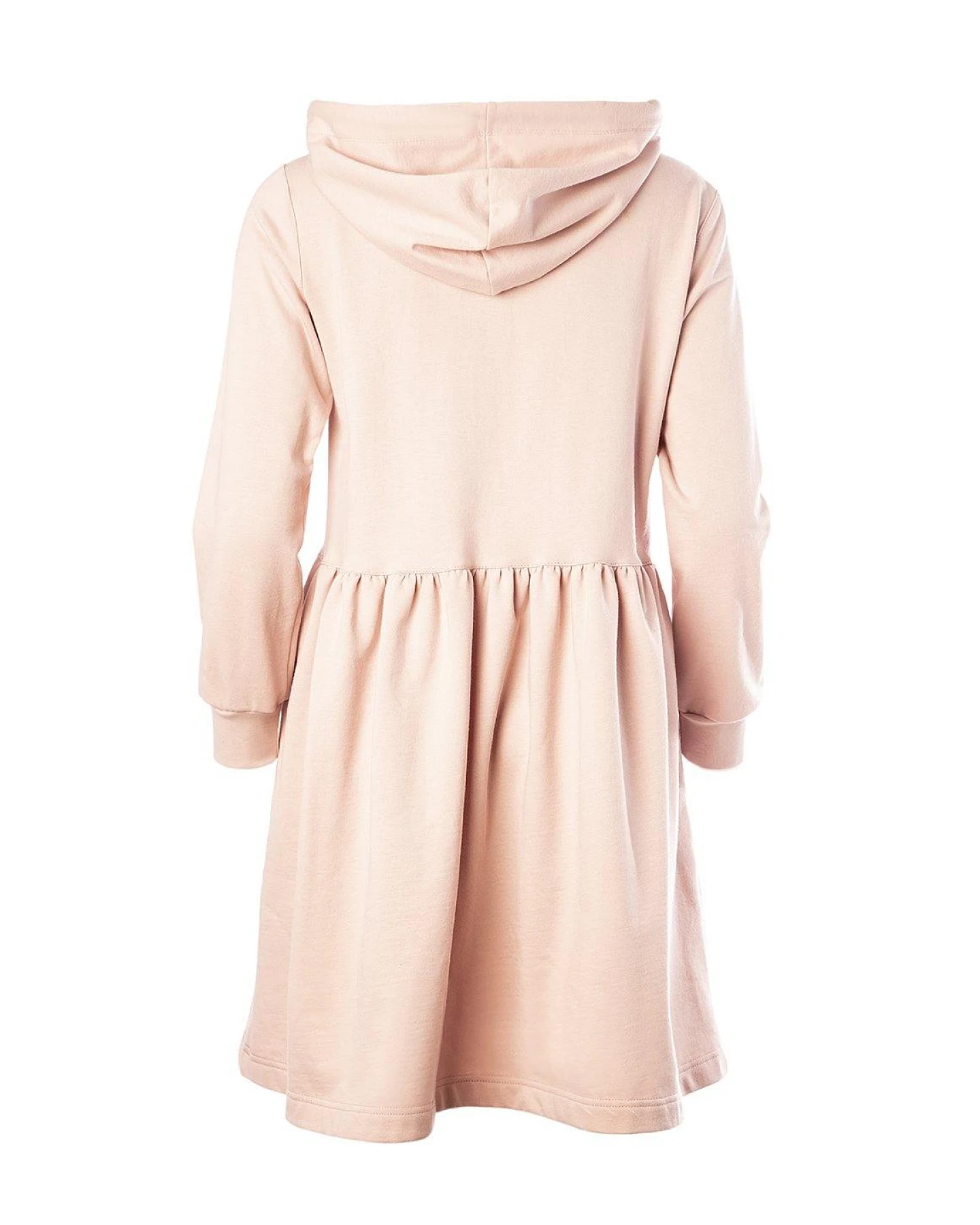 MAHLA Damen vegan Kleid Mit Kapuze Beige/Hellrosa – Ansicht 2