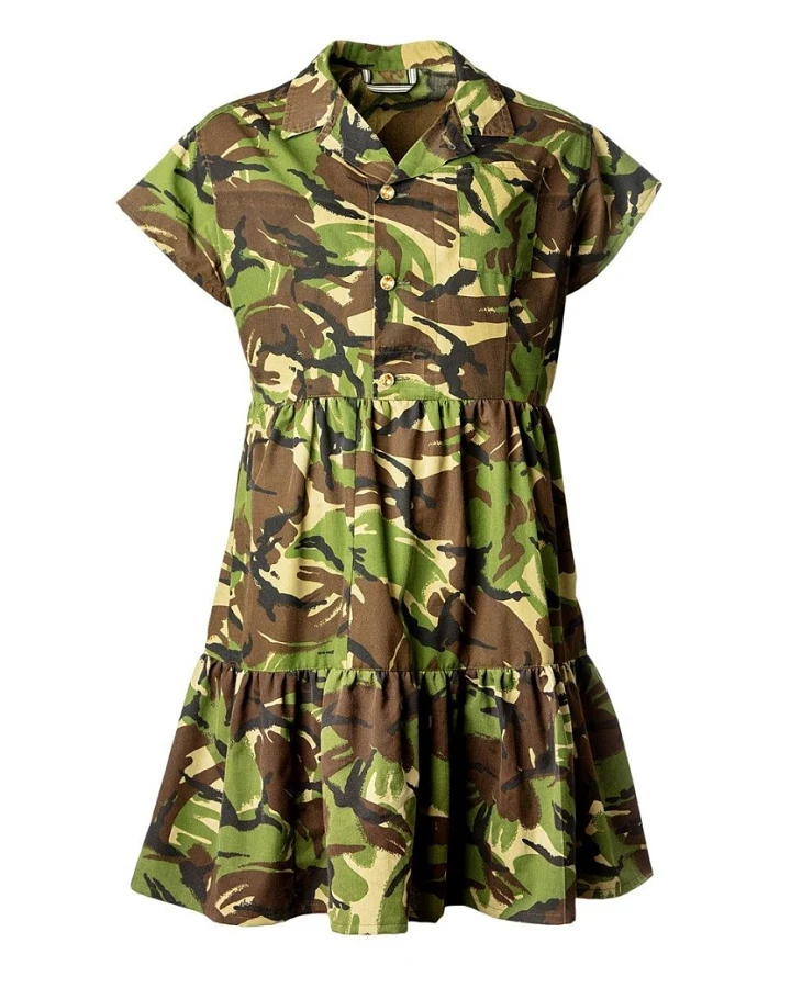 MAHLA Damen vegan Kleid Reboot Camo