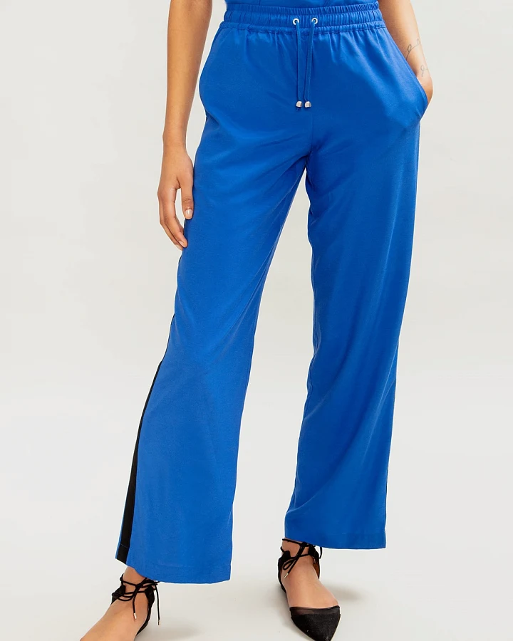 MAHLA Damen vegan Hose Electric Blue