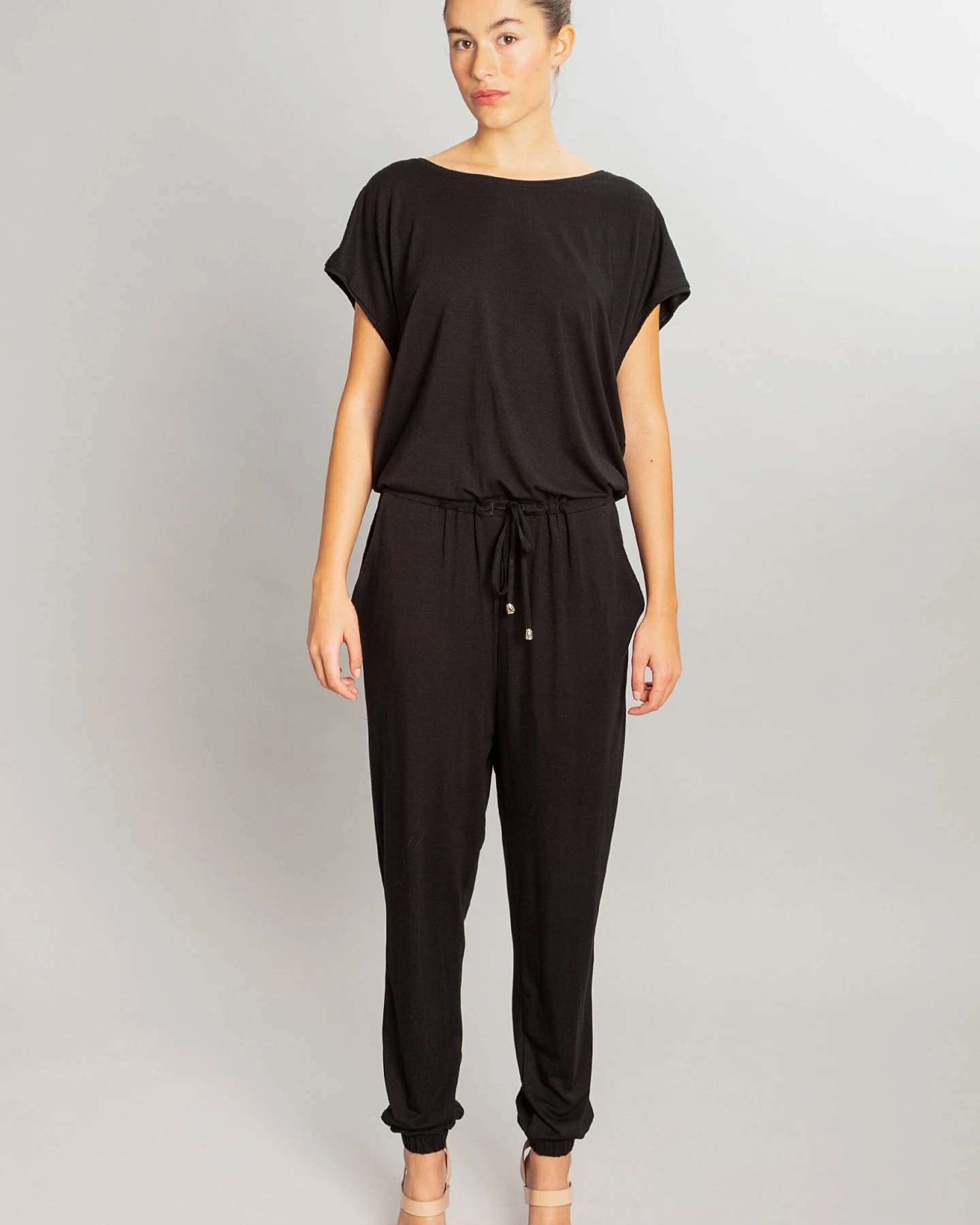 MAHLA Damen vegan Overall Layla Schwarz – Ansicht 2