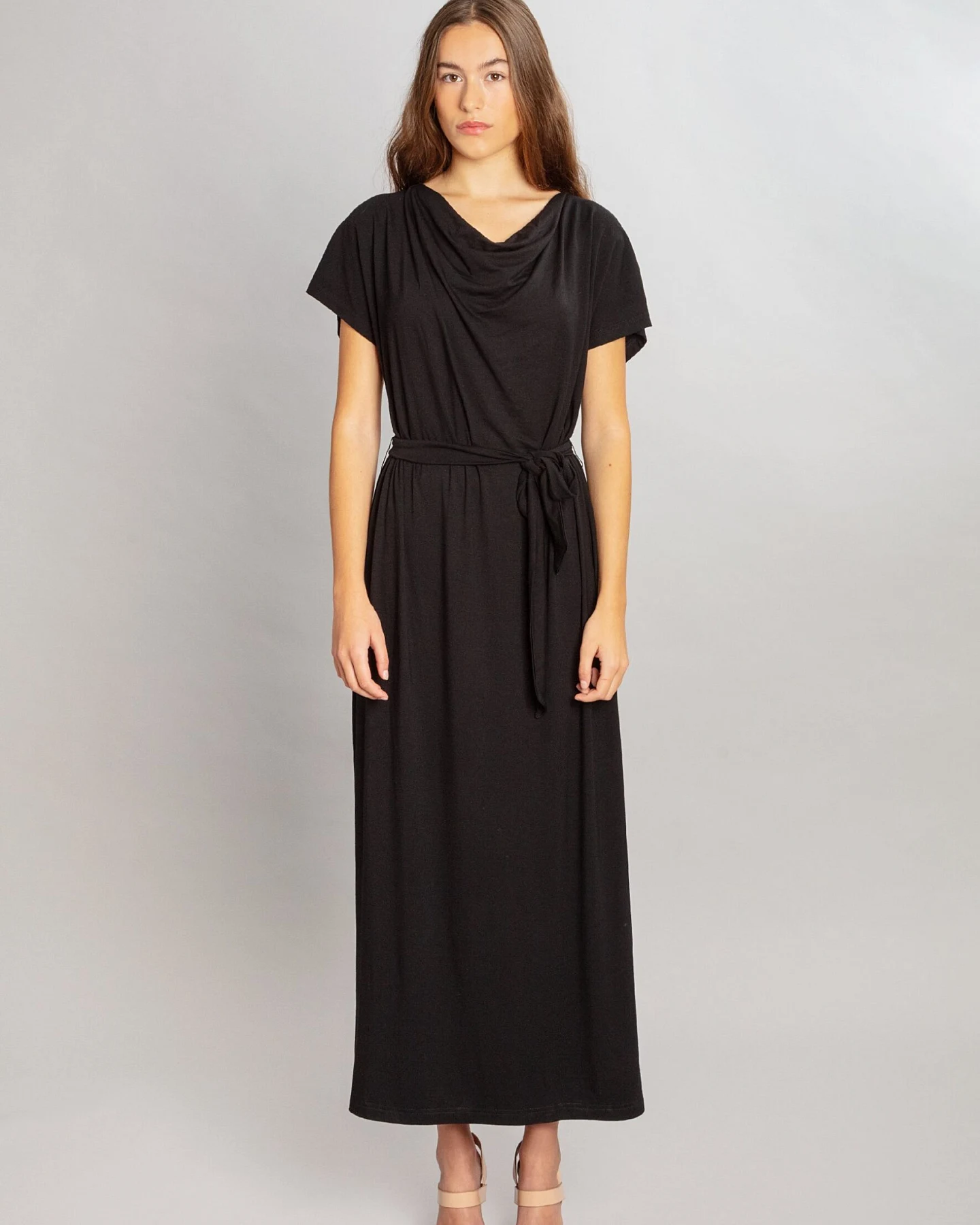 MAHLA Damen vegan Kleid Celeste Schwarz – Ansicht 2