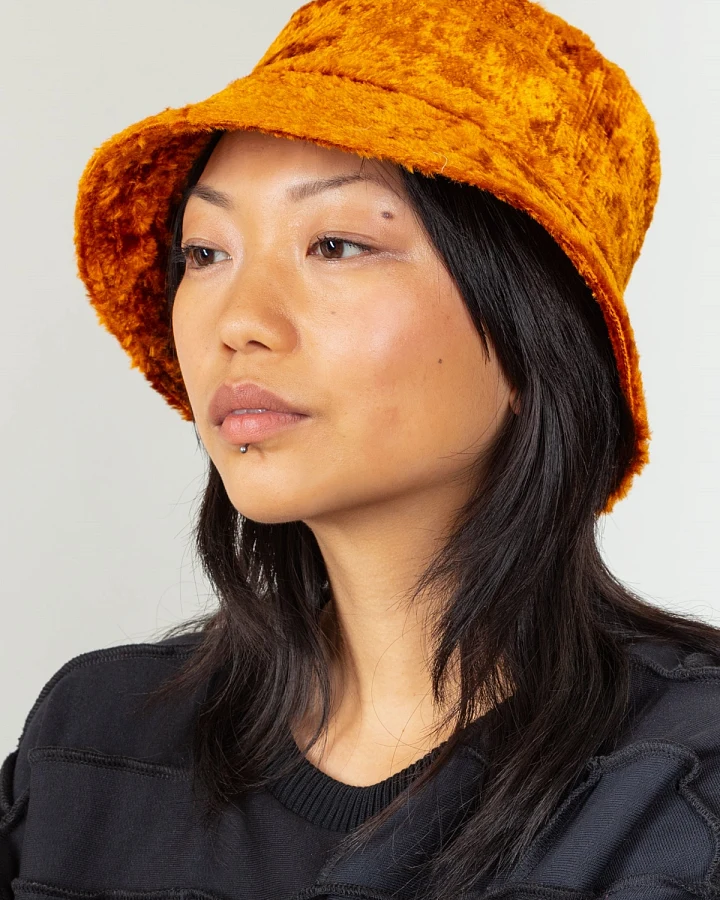 MAHLA Damen vegan Bucket Hat Gebrannte Orange