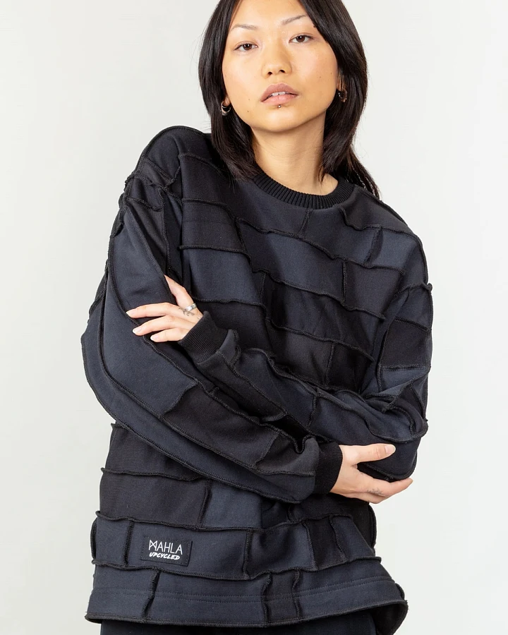 MAHLA Damen vegan Jett Patchwork Sweatshirt