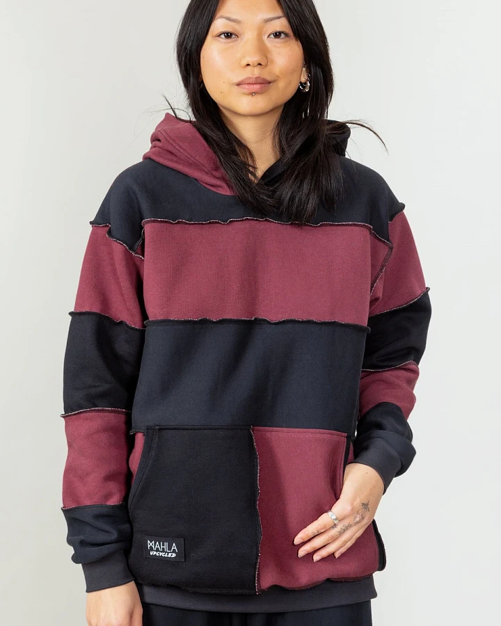 MAHLA Damen vegan Polly Patchwork Hoodie