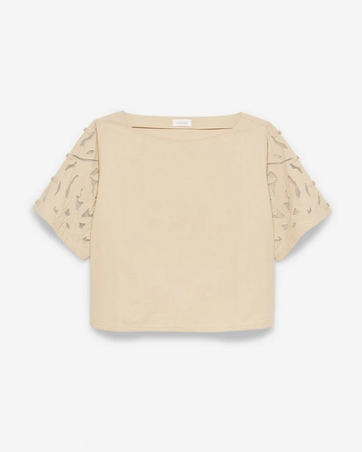 Alchemist Damen vegan Oberteil Lotus Sand Beige