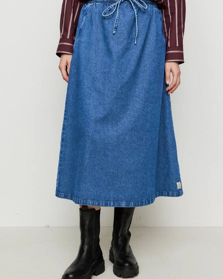 Recolution Damen vegan Rock Resellia Blau