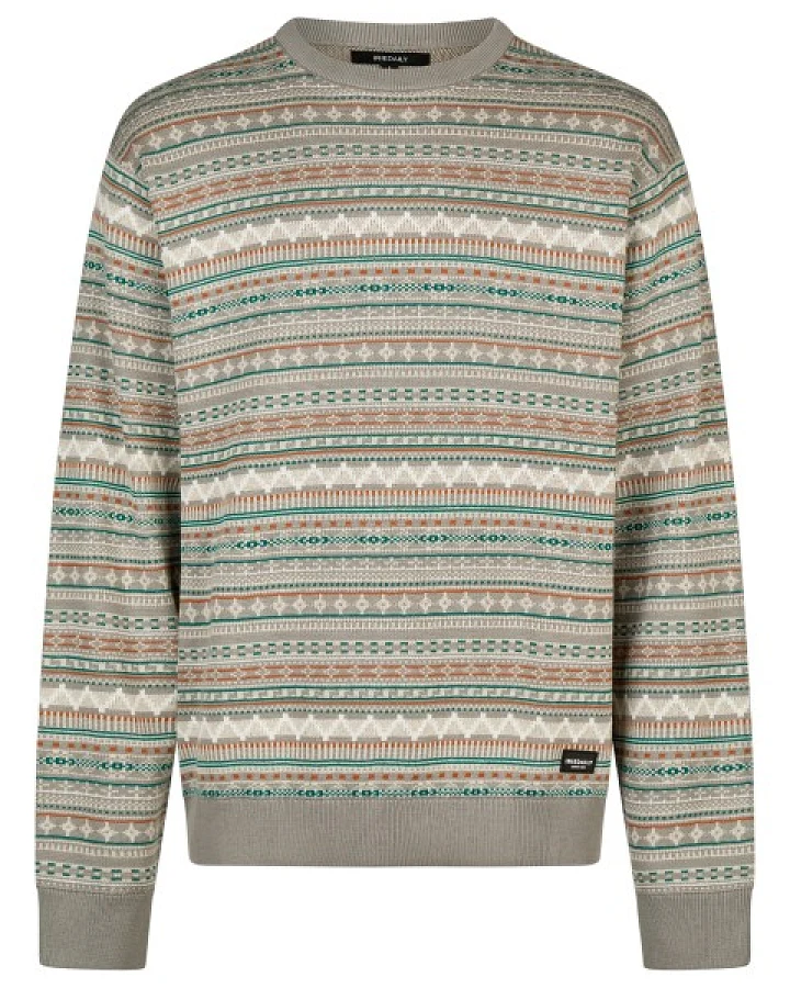 Iriedaily - Mineo Knit - Pullover Gr S grau